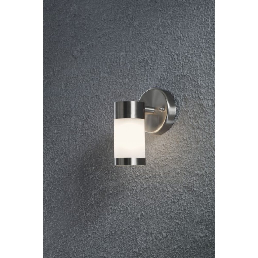 Konstsmide Modena Wandleuchte Edelstahl, 1-flammig main product photo