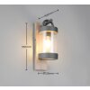 Trio Sambesi Wandleuchte Holz hell, 1-flammig