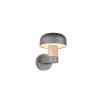 Trio FRASER Wandleuchte Holz hell, 1-flammig