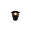 Trio VENTA Wandleuchte Schwarz, 1-flammig