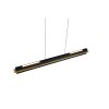 Trio Emerson Pendelleuchte LED Schwarz, 1-flammig