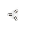 Trio Gillan Deckenspot Nickel-Matt, 3-flammig