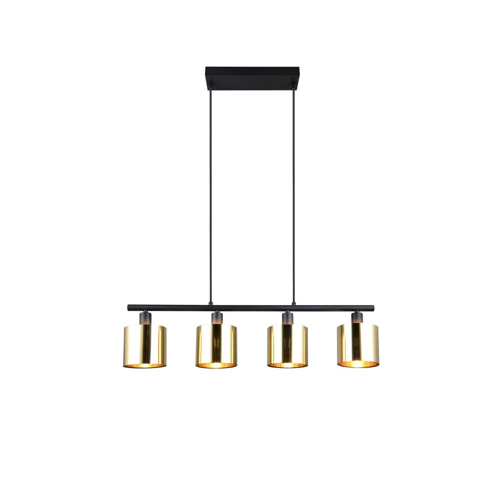 Reality Jason Pendelleuchte Gold, 4-flammig