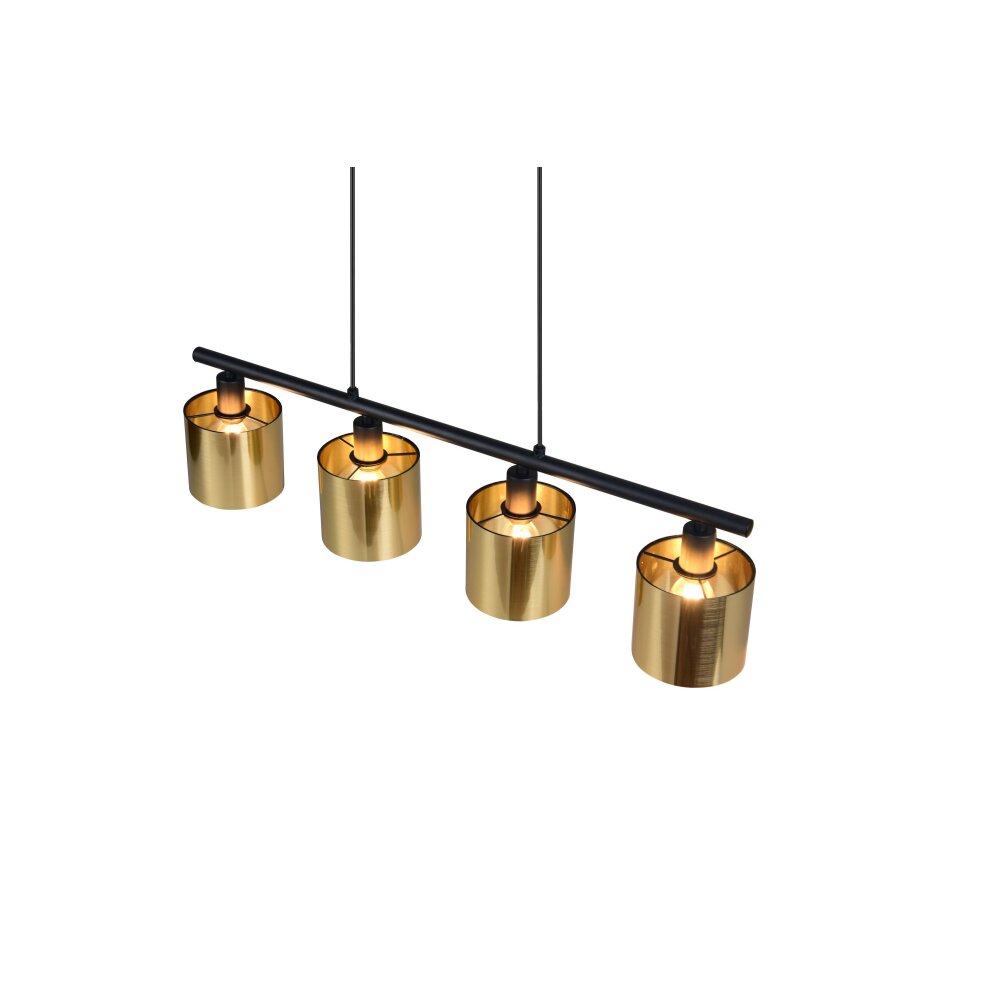 Reality Jason Pendelleuchte Gold, 4-flammig