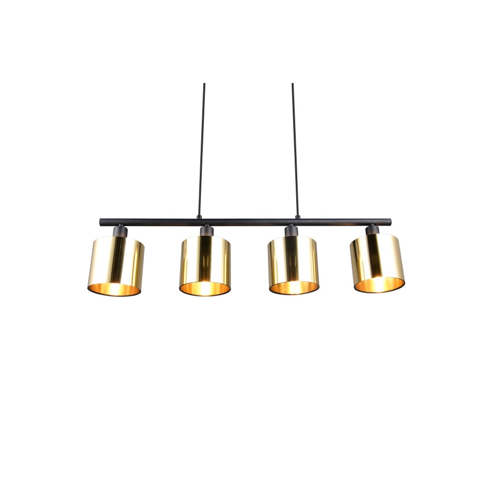 Reality Jason Pendelleuchte Gold, 4-flammig