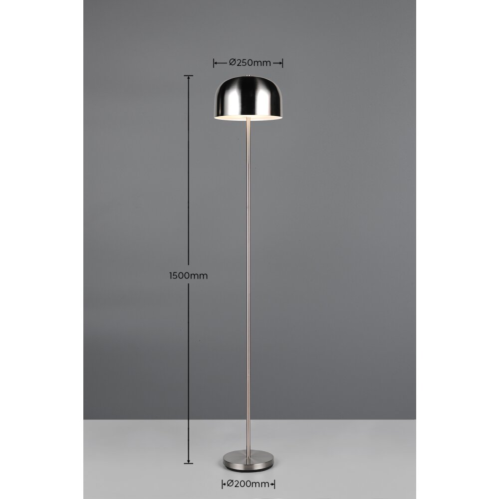 Reality Jeff Stehlampe LED Nickel-Matt, 1-flammig