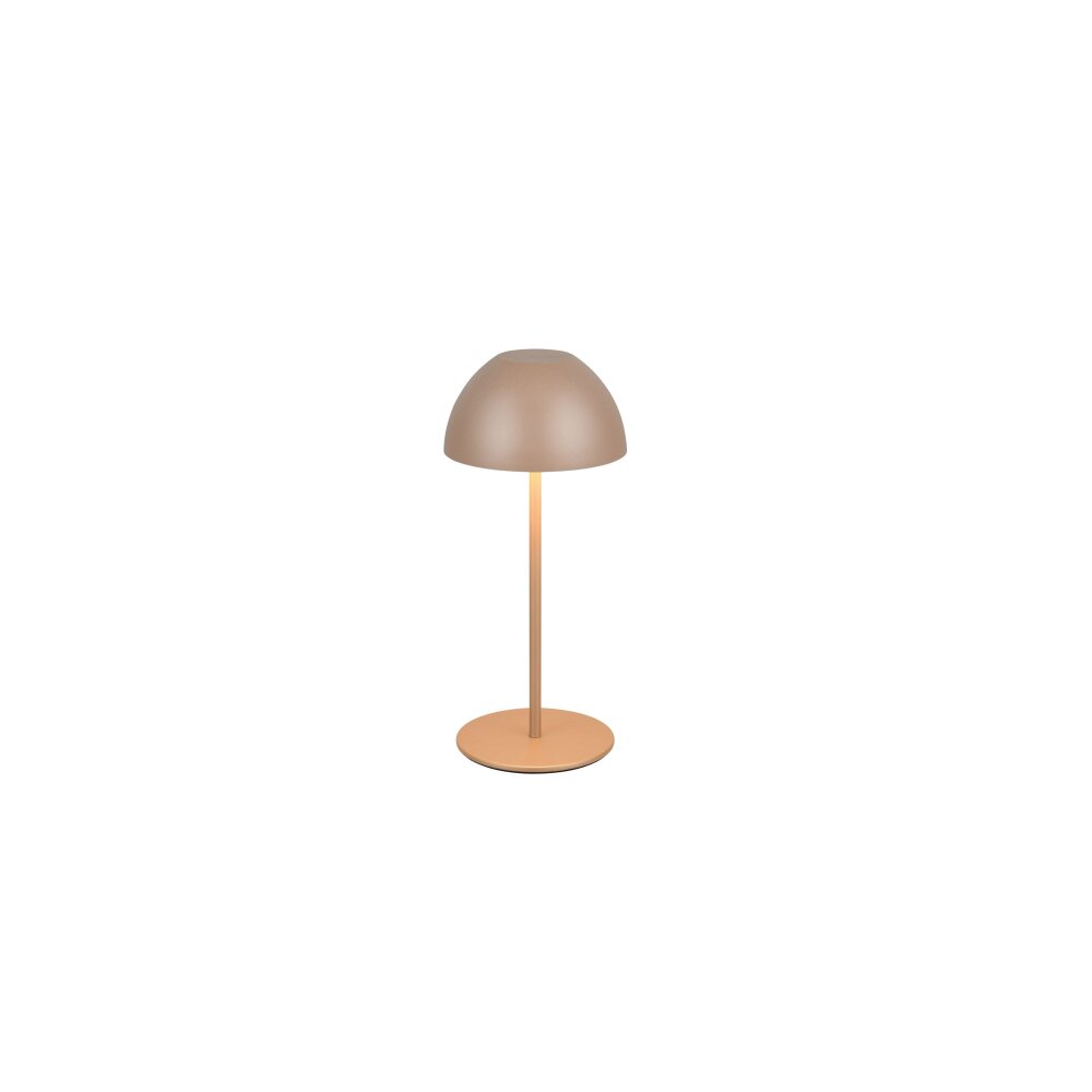 Reality Ortiz Tischleuchte LED Braun, 1-flammig