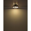 Globo Deanne Deckenventilator LED Schwarz, 1-flammig, Fernbedienung, Farbwechsler
