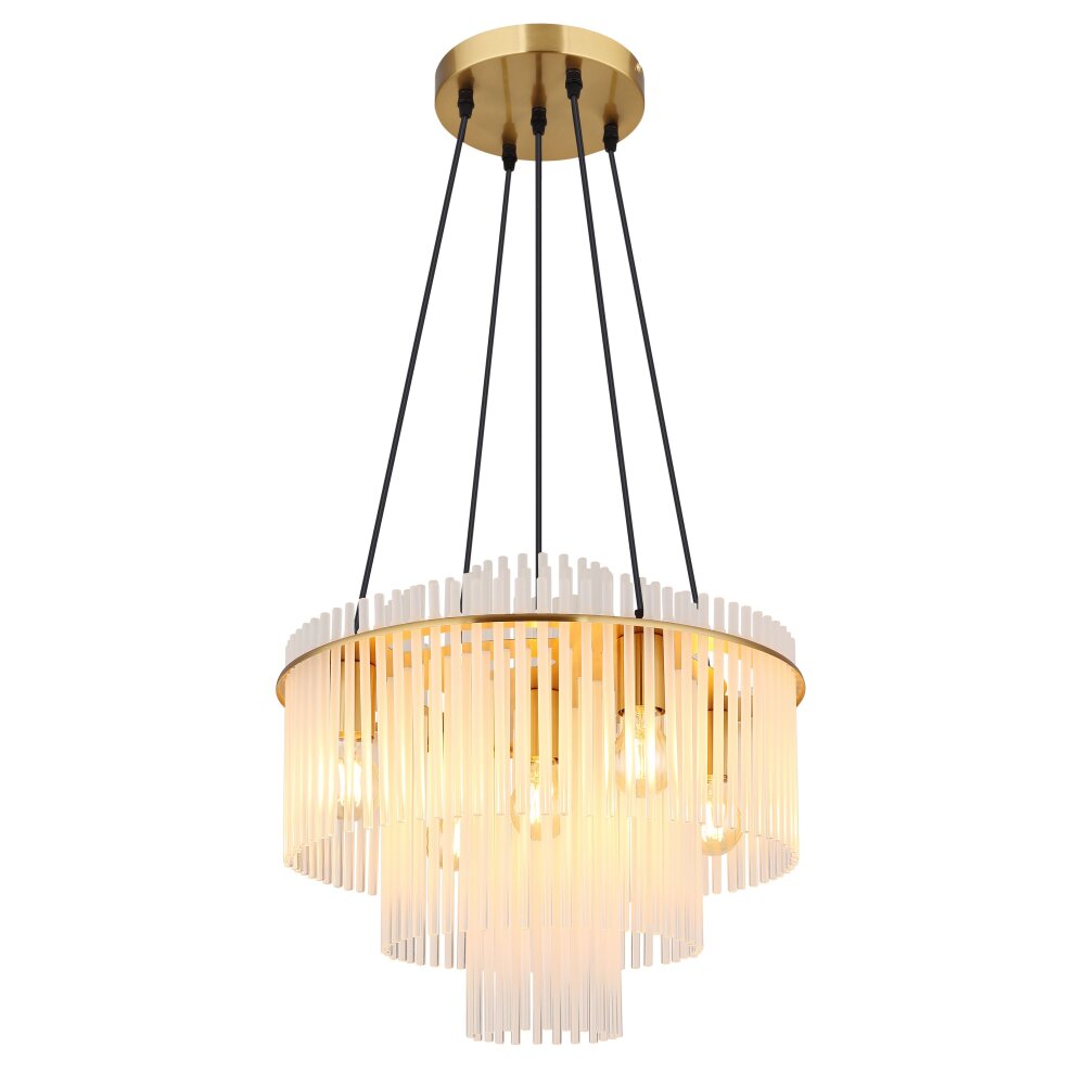 Globo Gorley Hängeleuchte Gold, 5-flammig main product photo