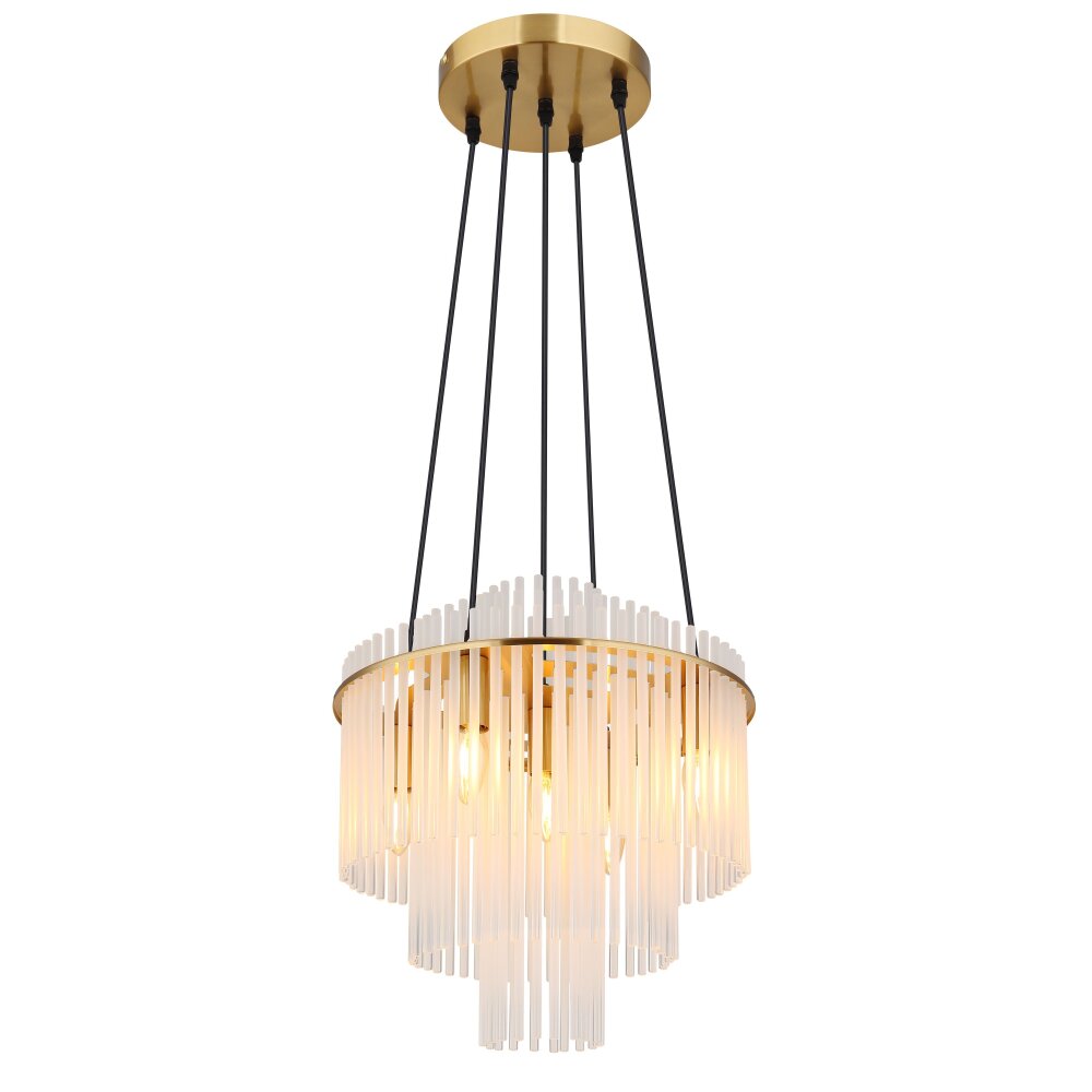 Globo Gorley Hängeleuchte Gold, 5-flammig main product photo
