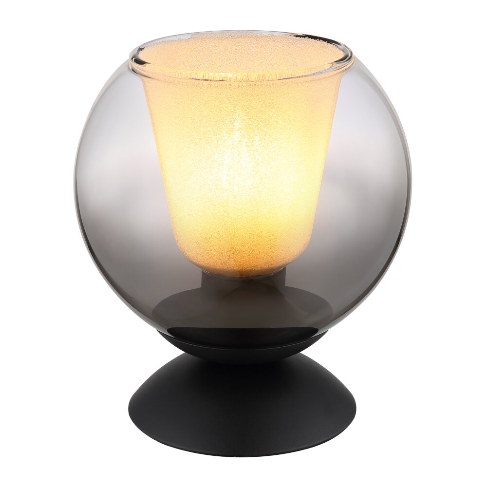 Globo Barry Tischleuchte Schwarz, 1-flammig main product photo