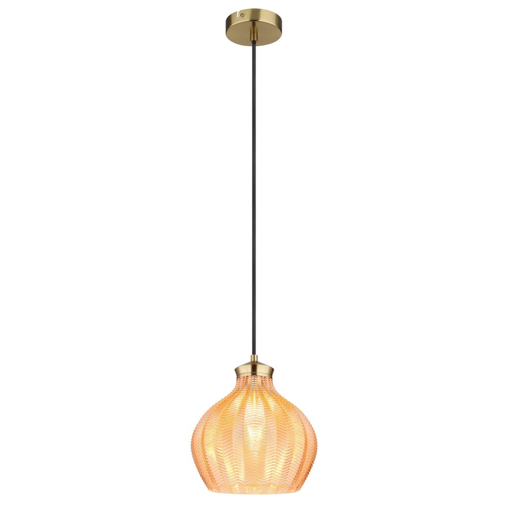 Globo Jessica Hängeleuchte Gold, 1-flammig main product photo