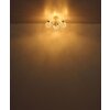 Globo Floriella Deckenleuchte LED Gold, 1-flammig