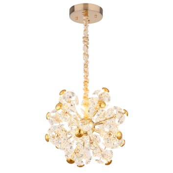 Globo Floriella Hängeleuchte LED Gold, 1-flammig