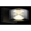 Globo Belinda Wandleuchte LED Schwarz, 1-flammig