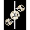 Globo Virina Wandleuchte LED Chrom, 1-flammig