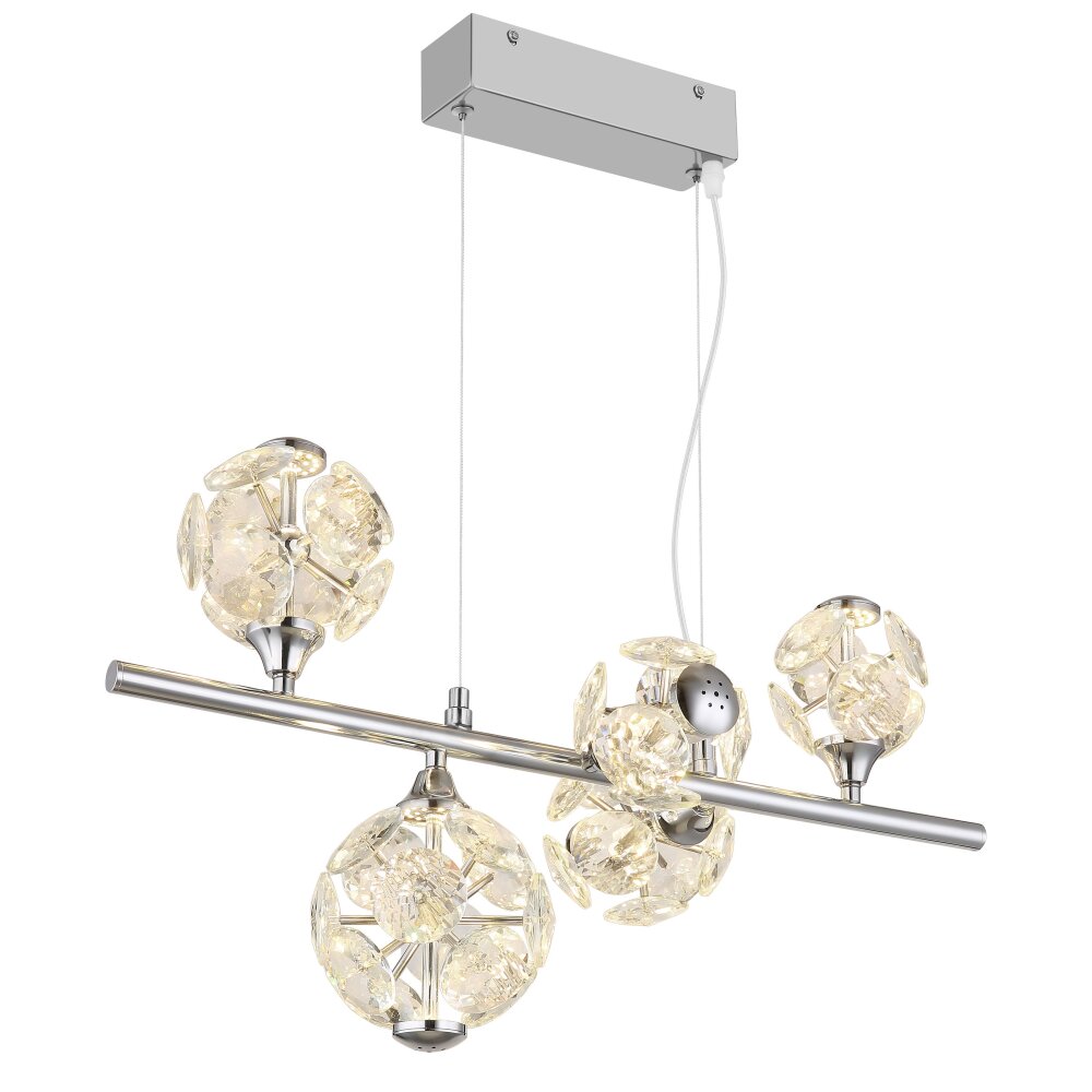 Globo Virina Hängeleuchte LED Chrom, 1-flammig main product photo