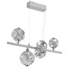 Globo Virina Hängeleuchte LED Chrom, 1-flammig