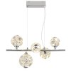 Globo Virina Hängeleuchte LED Chrom, 1-flammig
