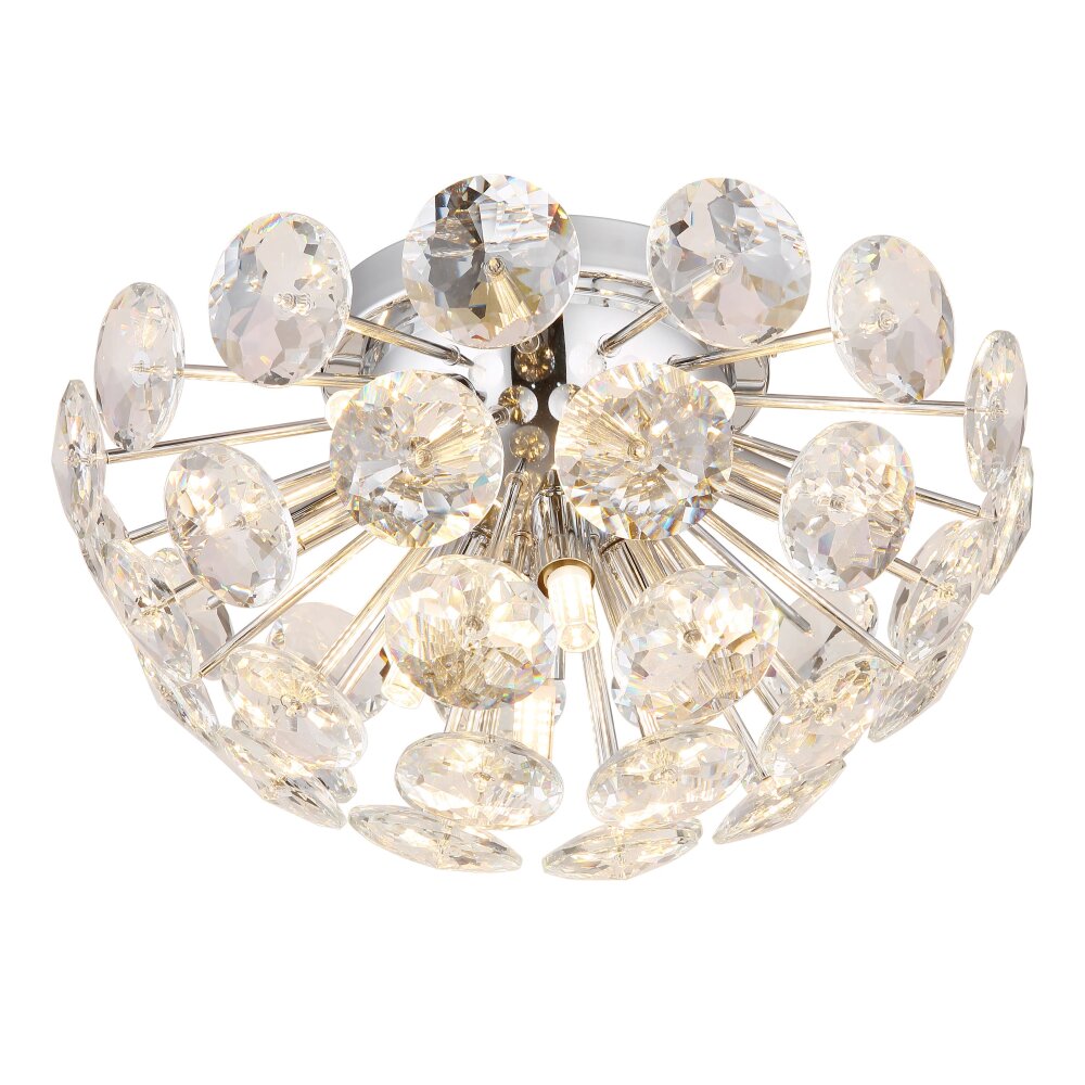 Globo Virina Deckenleuchte Chrom, 10-flammig main product photo