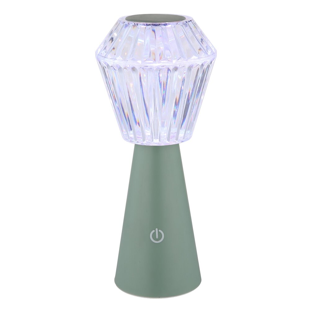 Globo Polimi Tischleuchte LED Grün, 1-flammig, Farbwechsler main product photo