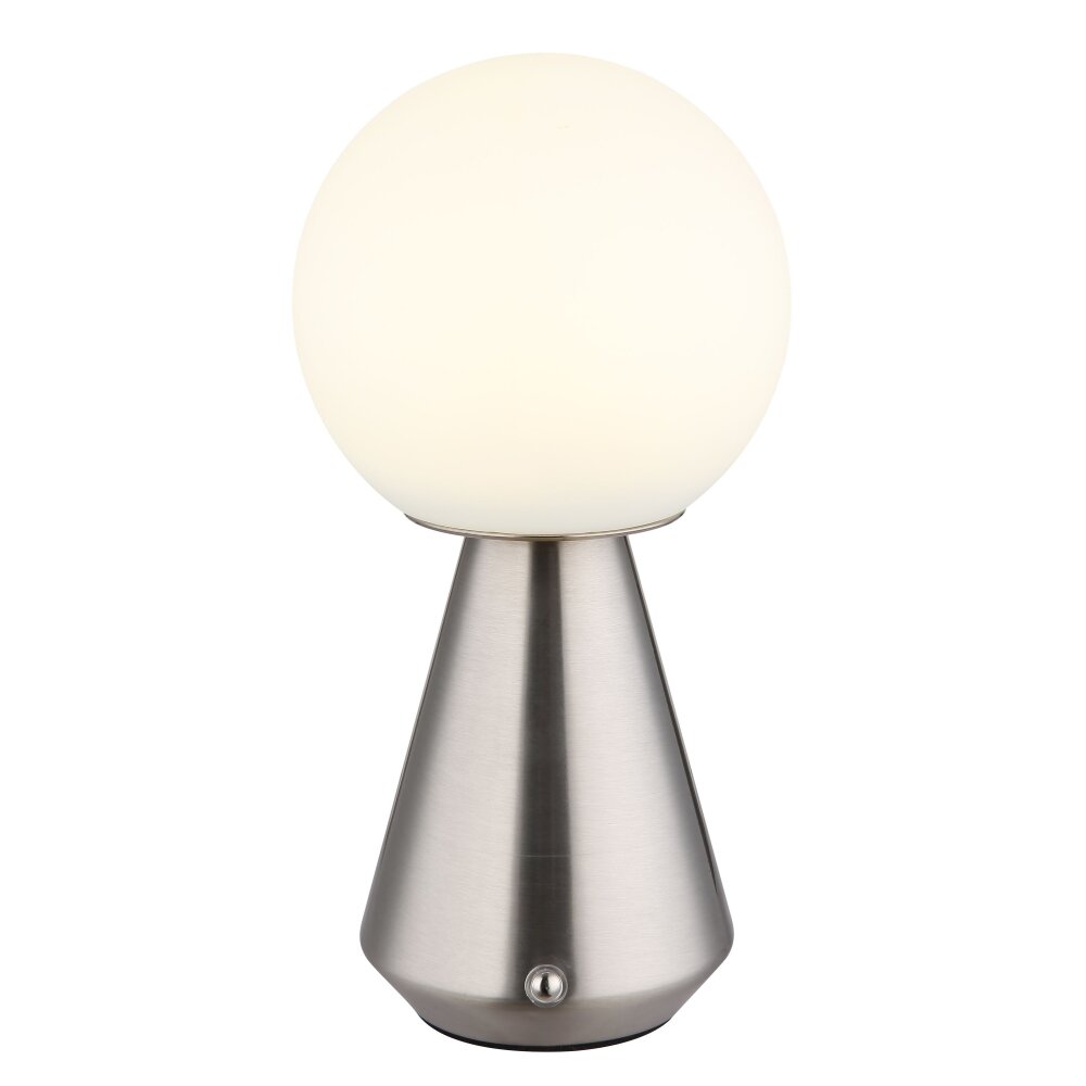 Globo Sora Tischleuchte LED Nickel-Matt, 1-flammig main product photo