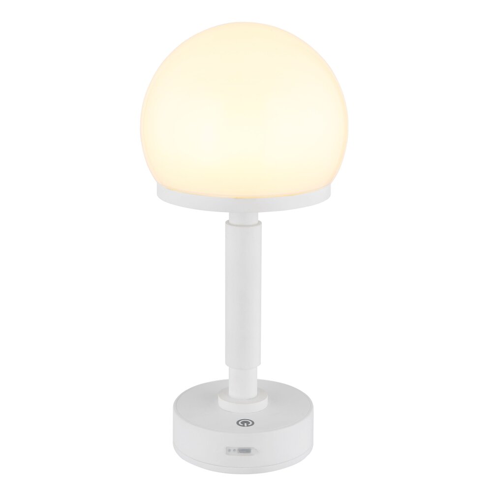 Globo Haku Tischleuchte LED Weiß, 1-flammig main product photo