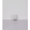 Globo Lex Tischleuchte LED Nickel-Matt, 1-flammig, Farbwechsler