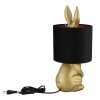 Globo Rabbit Tischleuchte Gold, 1-flammig