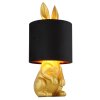 Globo Rabbit Tischleuchte Gold, 1-flammig
