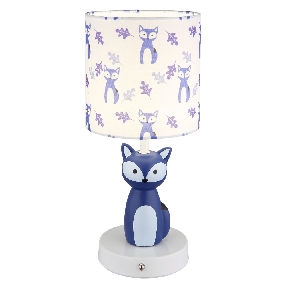 Globo Foxy Tischleuchte LED Blau, Weiß, 1-flammig main product photo