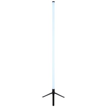 Globo Rocky Stehleuchte LED Schwarz, 1-flammig, Fernbedienung, Farbwechsler
