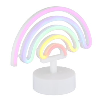 Globo Pelangi Dekoleuchte LED Weiß, 1-flammig