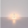 Globo Gixi Tischleuchte LED Chrom, Transparent, Klar, 1-flammig Globo Gixi Tischleuchte LED Chrom, Transparent, Klar, 1-flammig