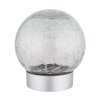 Globo Soona Tischleuchte LED Silber, 1-flammig