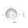 Globo Soona Tischleuchte LED Silber, 1-flammig