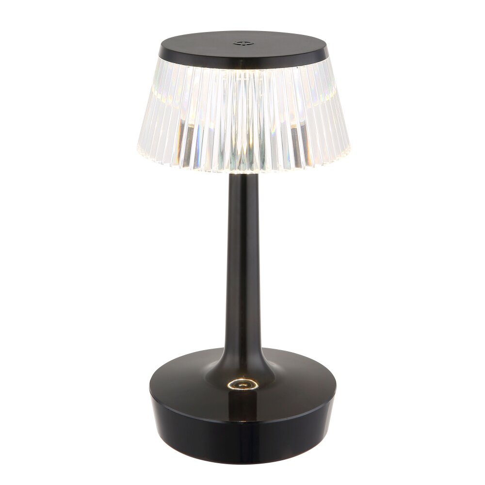 Globo Lucio Tischleuchte LED Schwarz, 1-flammig main product photo
