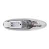 Globo Winteria Dekoleuchte LED Silber, Transparent, Klar, Weiß, 12-flammig