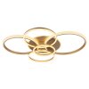 Globo Lorelei Deckenleuchte LED Champagner, 1-flammig
