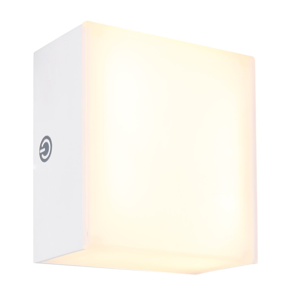 Globo Sami Wandleuchte LED Weiß, 1-flammig main product photo