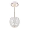 Globo Wanda Tischleuchte LED Transparent, Klar, 1-flammig