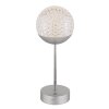 Globo Gavin Tischleuchte LED Silber, 1-flammig