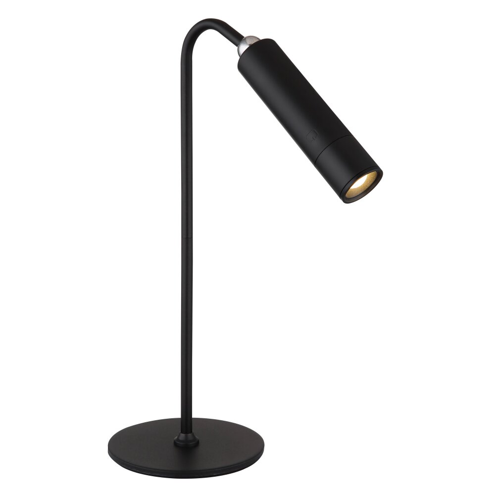Globo Andra Tischleuchte LED Chrom, Schwarz, 1-flammig main product photo