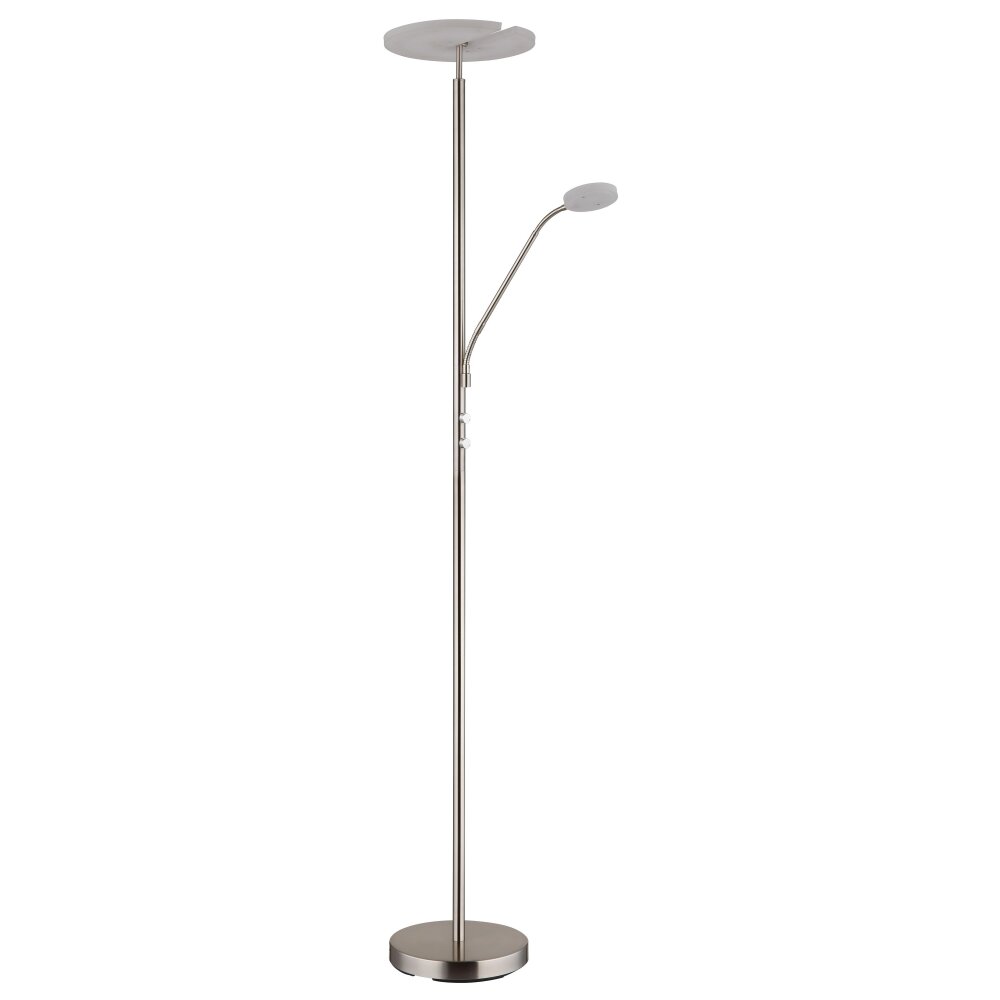 Globo Stanford Deckenleuchte LED Nickel-Matt, 1-flammig