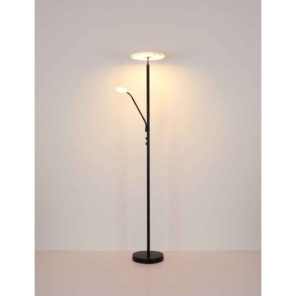 Globo Stanford Deckenleuchte LED Nickel-Matt, 1-flammig