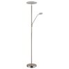 Globo Stanford Deckenleuchte LED Nickel-Matt, 1-flammig