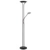 Globo Tamika Deckenleuchte LED Chrom, Schwarz, 1-flammig