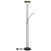 Globo Tamika Deckenleuchte LED Chrom, Schwarz, 1-flammig