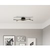 Globo Boyd Deckenleuchte LED Schwarz, 1-flammig