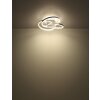 Globo Tris Deckenleuchte LED Anthrazit, 1-flammig, Fernbedienung